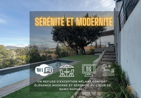 Villa HorizSky-6pers- 3 bedrooms -piscine-wifi - CapitalChic Service Saint-Raphaël